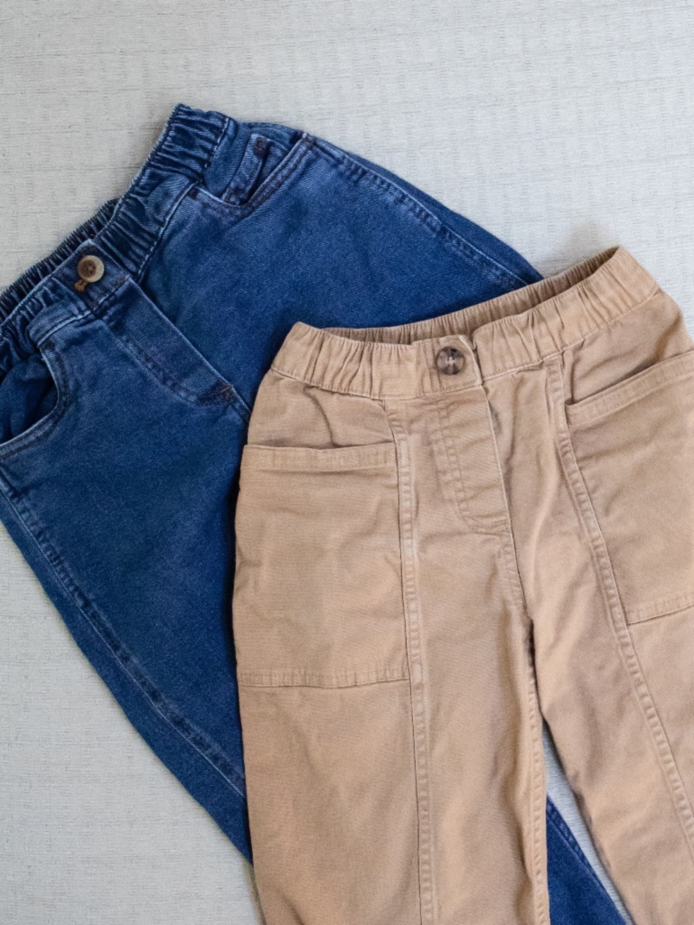 Hanna Andersson Boy/Unisex Barrel Pant Set